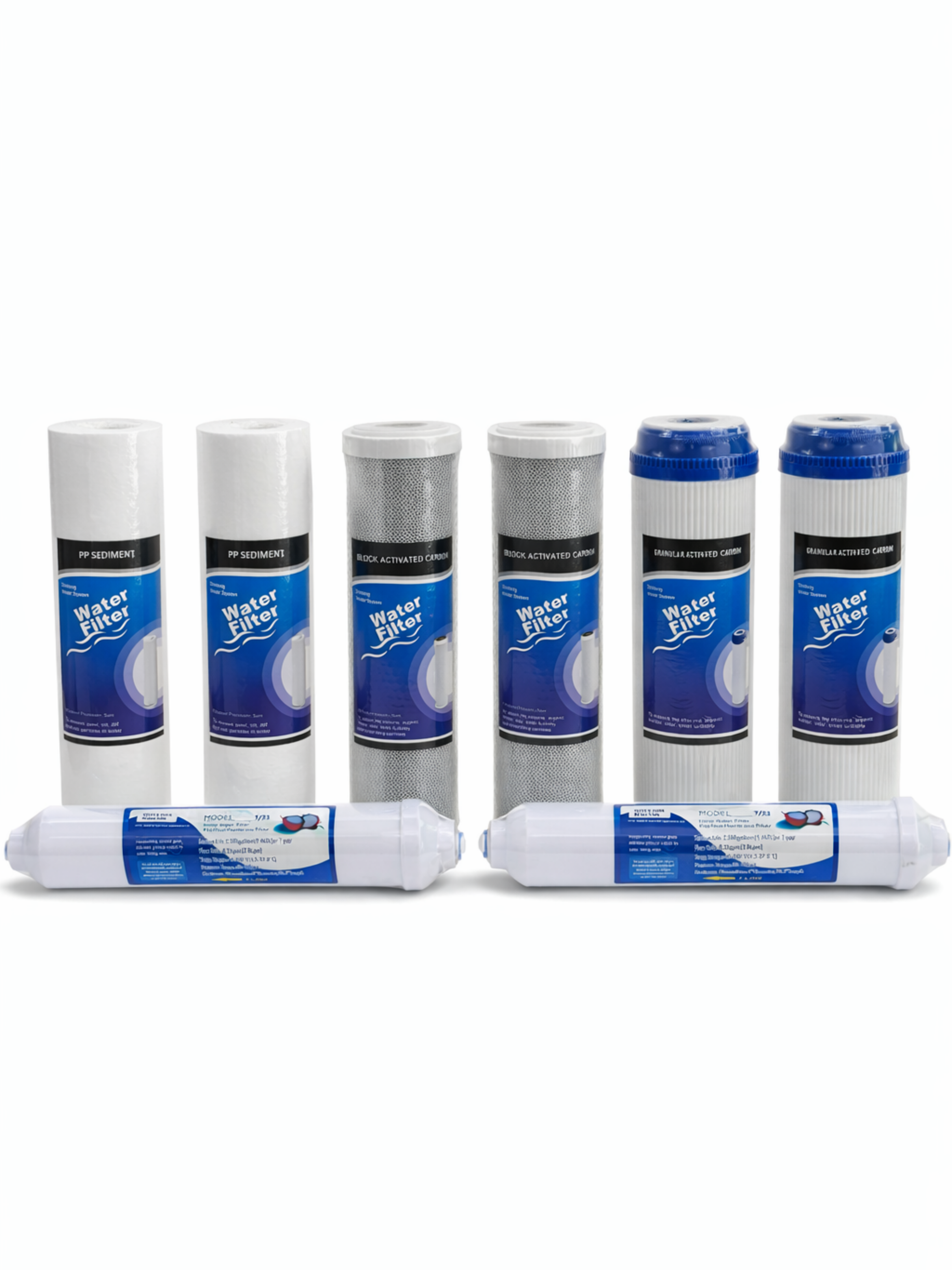1 Year 2.5"x10" Replacement Water Filters for Reverse Osmosis System